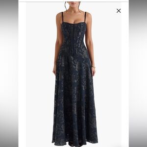 House of CB Esme Fil Coupé Gown